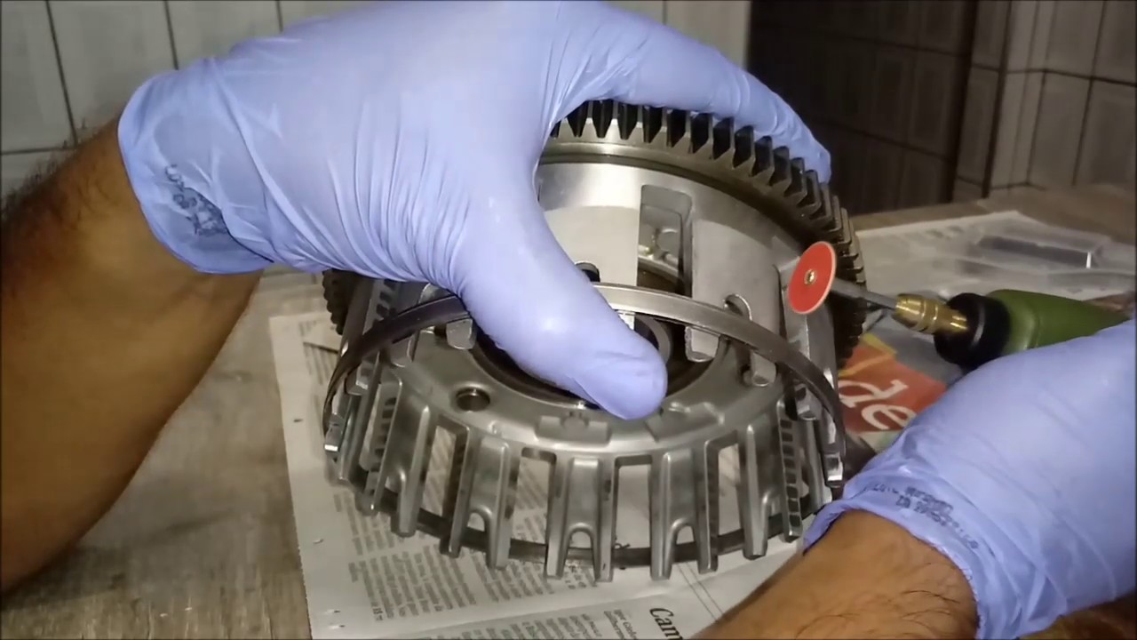 EMBREAGEM DA   FZ6 - FAZER 600 - PARTE - 4