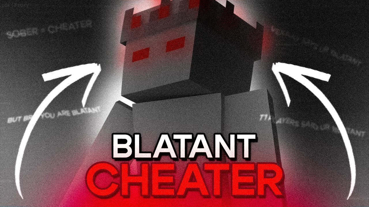 blatant LT2 cheater in minecraft :(