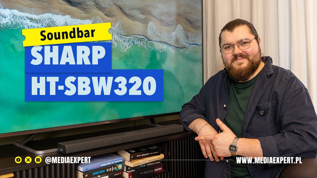 SHARP HT-SBW320 &ndash; Dolby Atmos i potężny bas w rozsądnej cenie 😎