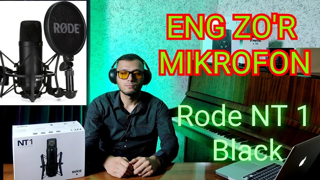 Studio uchun mikrofon Rode NT1 Black