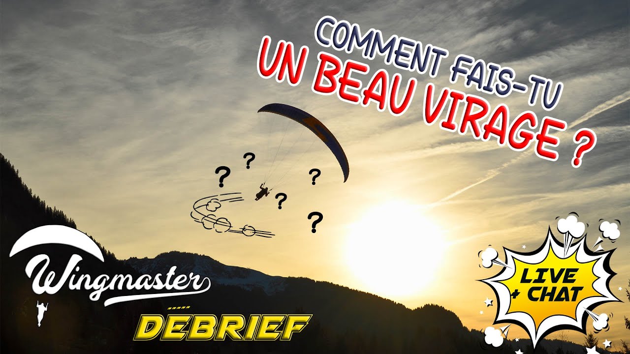 PARAPENTE : Comment fais-tu un beau virage ??? | #S2EP05 | #Parapente | #WingmasterDebrief