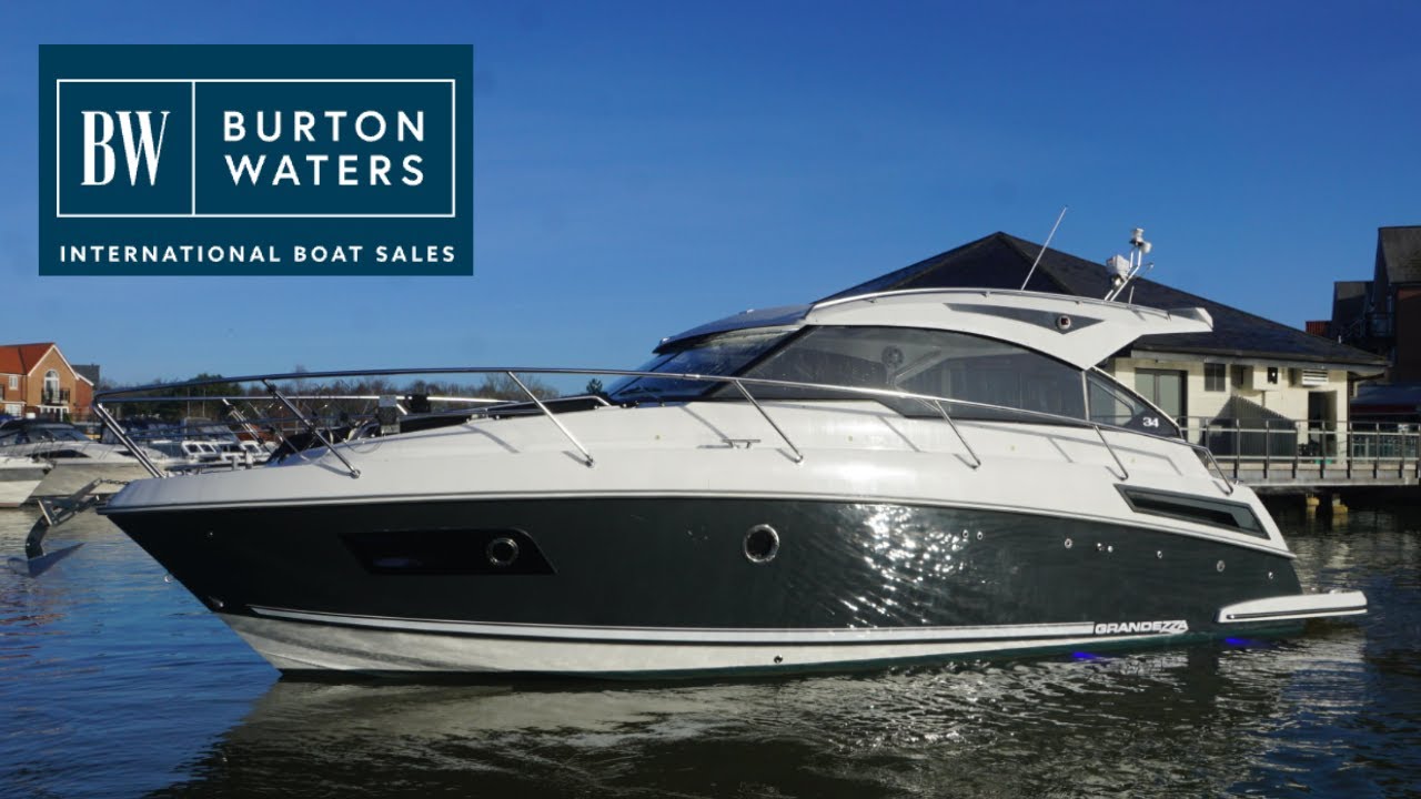 Grandezza 34 OC Video Walkthrough Tour with Jonathan from Burton Waters Boat Sales