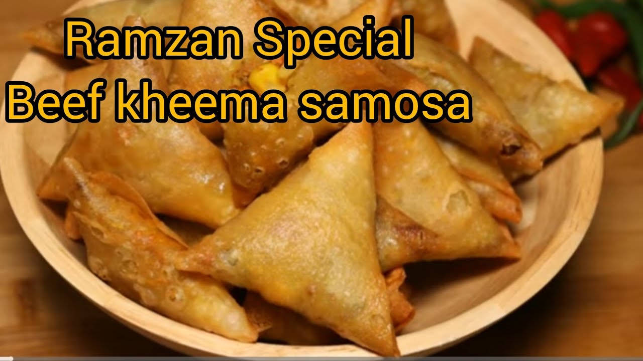 Beef kheema samosa recipe |Ramzan Special |iftar special |mutton keema samosa #Sajida Kitchen