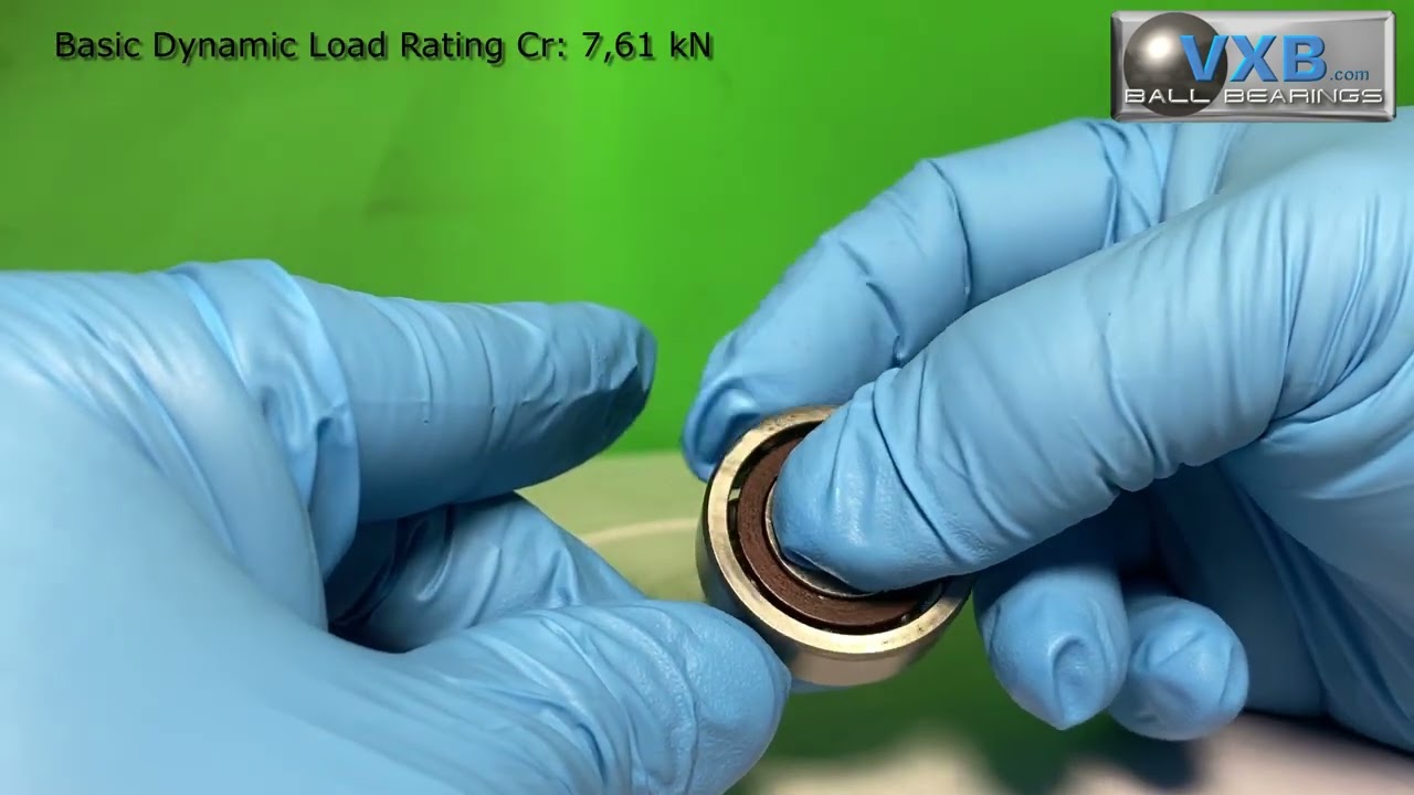 7201B  Single row Angular contact ball bearings