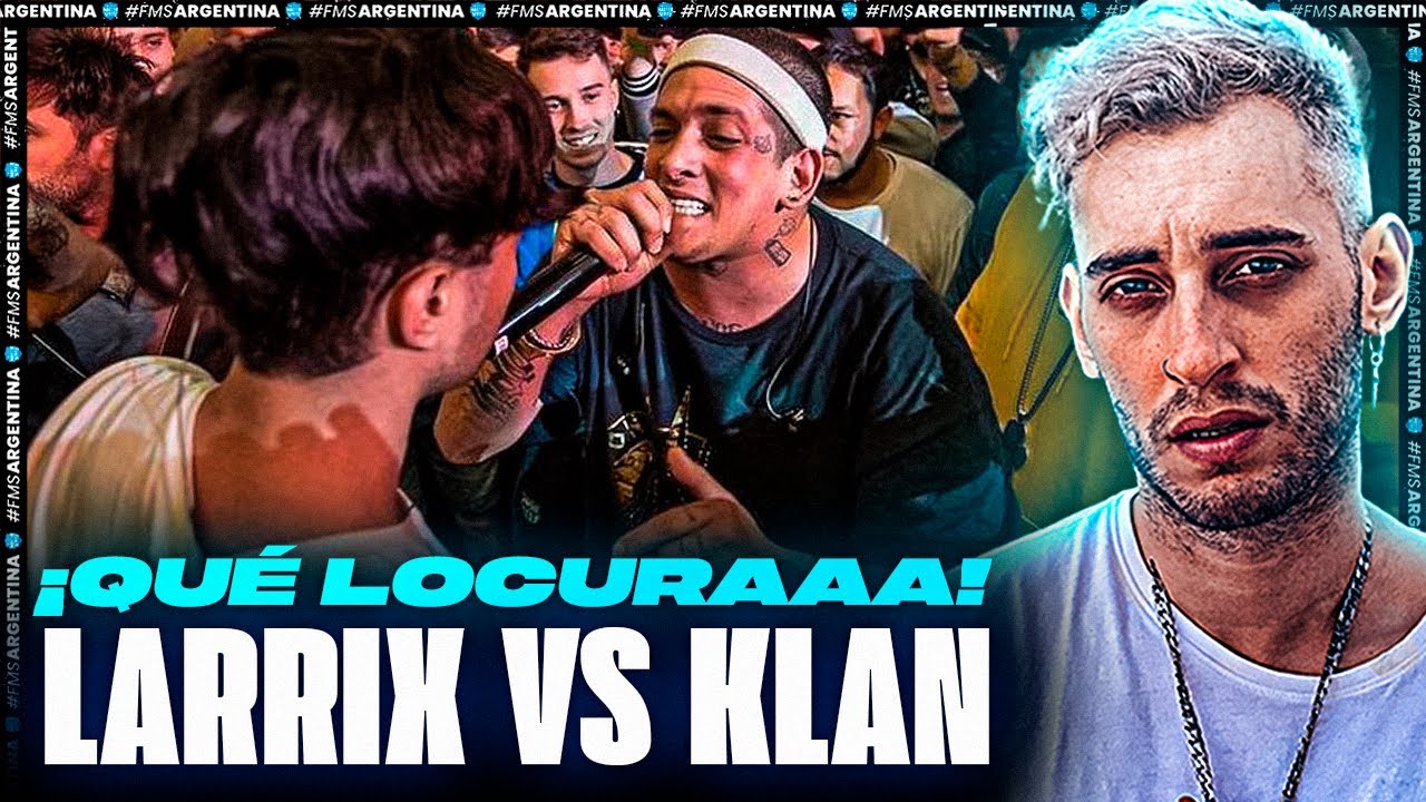 BATALLARON ENTRE EL PÚBLICO 🔥 BLON REACCIONA A LARRIX VS KLAN | FMS ARGENTINA