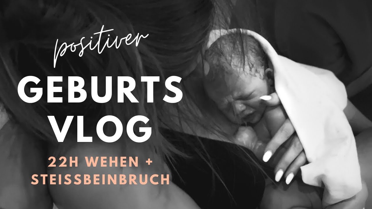 Meine natürliche Geburt ohne Schmerzmittel (+ Steißbeinbruch)