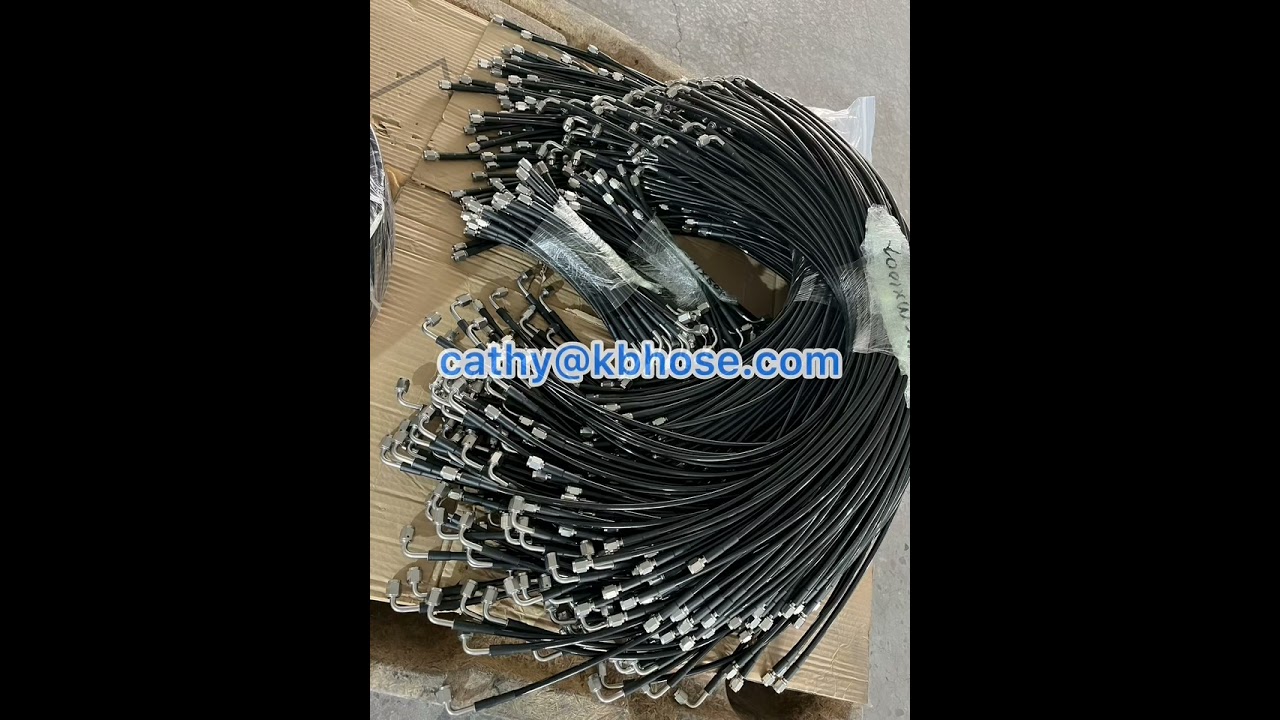 AN3 PTFE stainless steel braided hose line assemblies.#brakehose #brakehoseassembly #selangrem