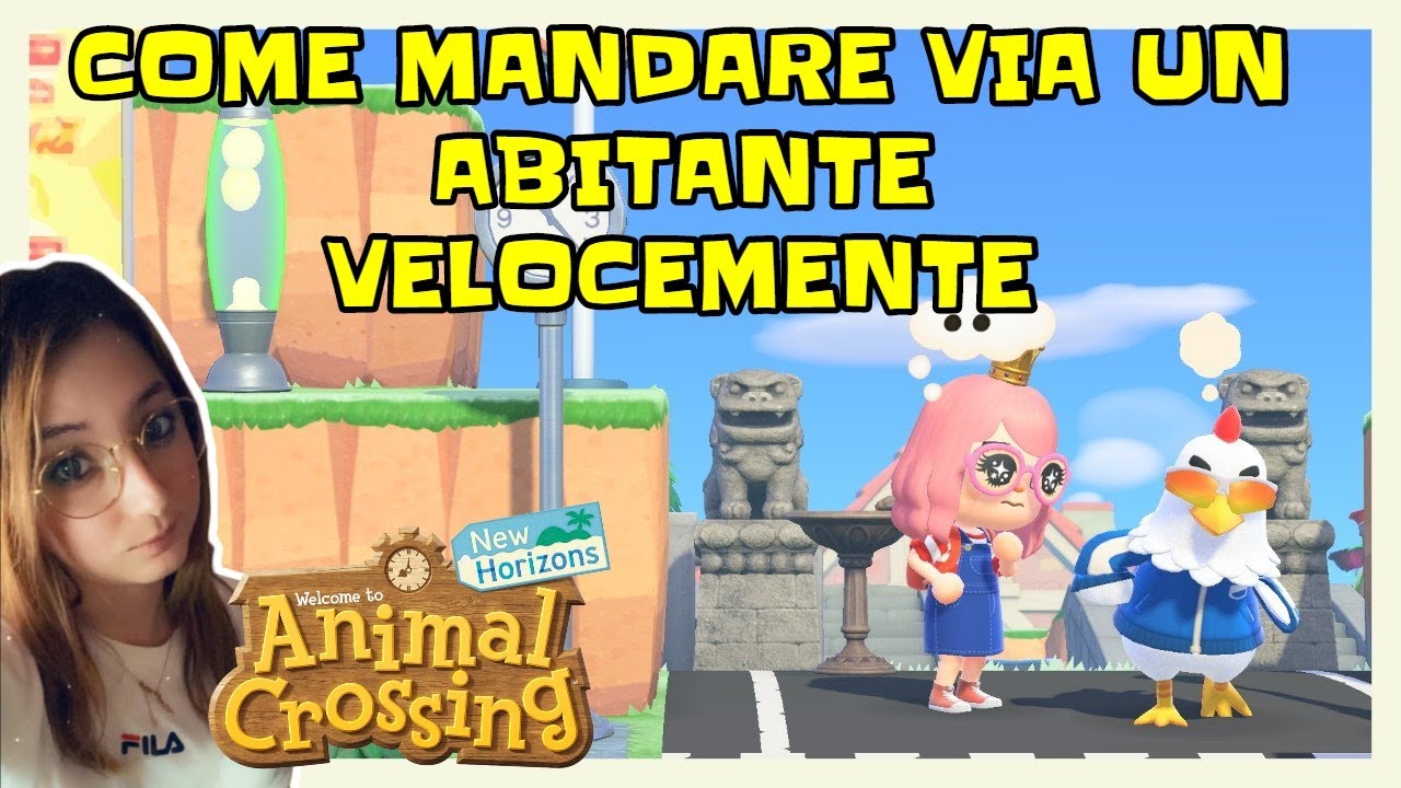 COME MANDARE VIA UN ABITANTE VELOCEMENTE 🏃‍♂ ANIMAL CROSSING NEW HORIZONS ITA GUIDA
