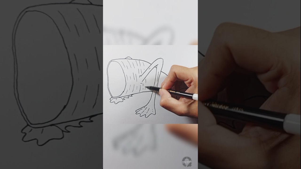 Review - How to Draw Sea Eater &ndash; The Deep Sea Monster #shorts #drawing #seamonsters #howtodraw #art