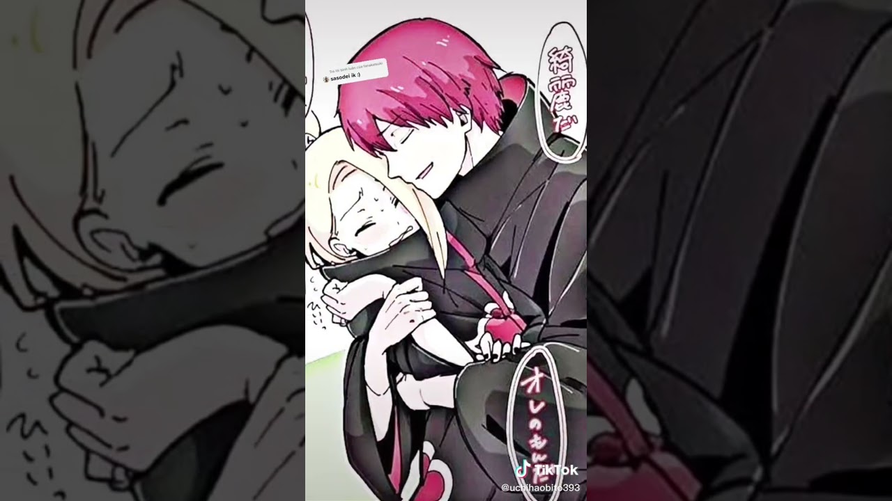 ( Tik tok) Sasori×Deidara ❤💛