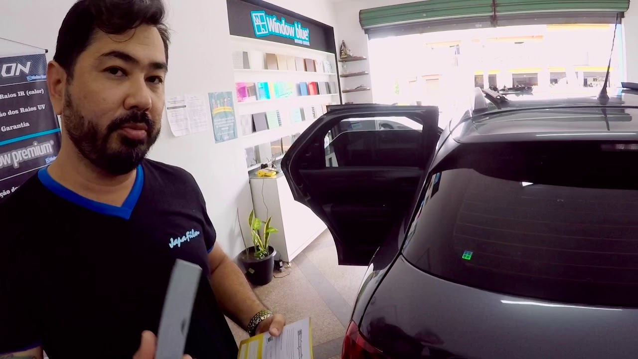 Teste da Pelicula Premium  - Window blue