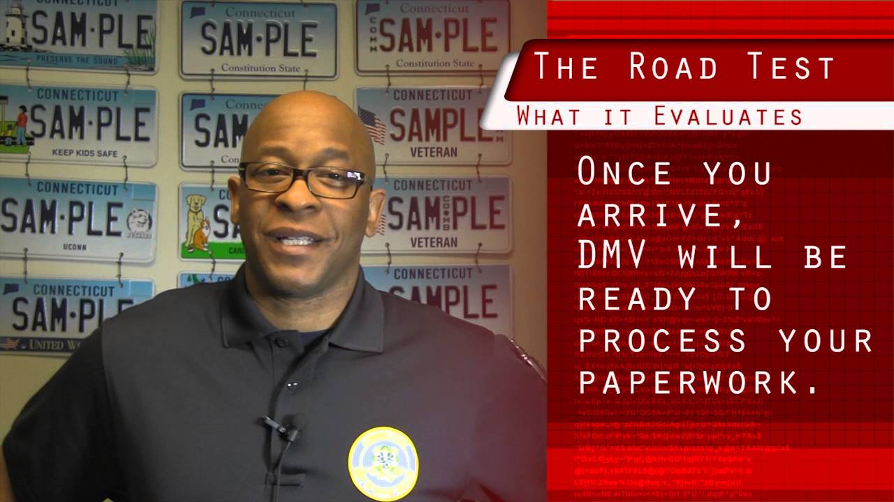 CT DMV - Taking the Road Test