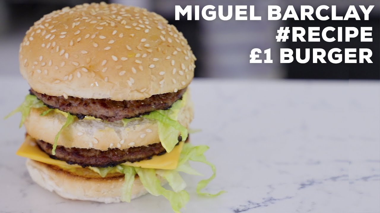 Miguel Barclay’s Big Mac-inspired £1 burger #AD