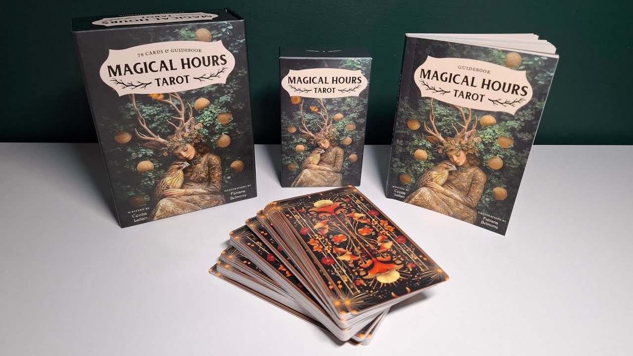 Magical Hours Tarot. Wydawca U.S. Games Systems. Karty. Książka. Recenzja. Przegląd 🔔 PL
