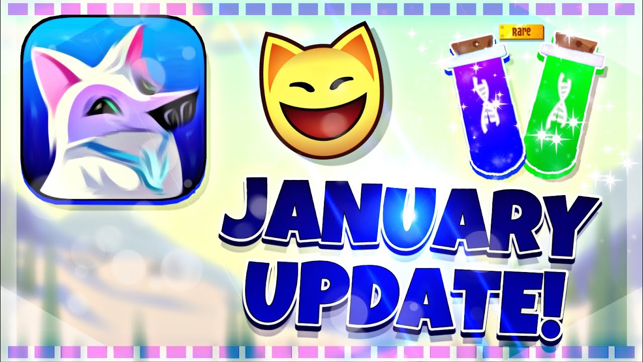 The January Update IS HERE! (Sparkling DNA Vials, Rainbow Expeditions) - Animal Jam