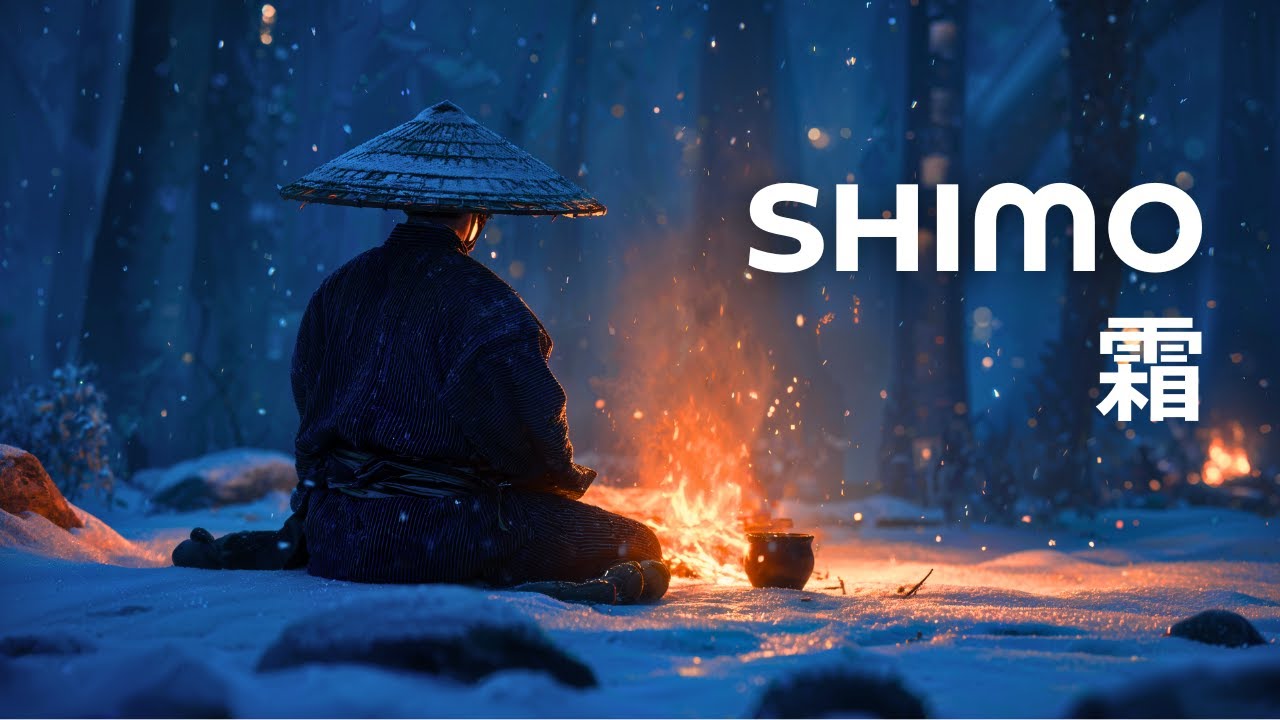 SHIMO — 霜 | Winter Night Forest,  Japanese Zen Music for Relaxation, Meditation & Sleep