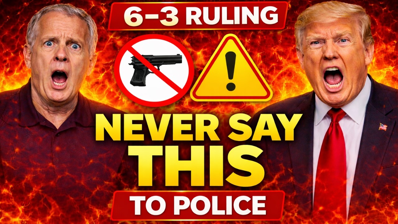 Supreme Court's 6-3 Decision Never Say 'Yes I Have a Gun' to Police Say This Instead
