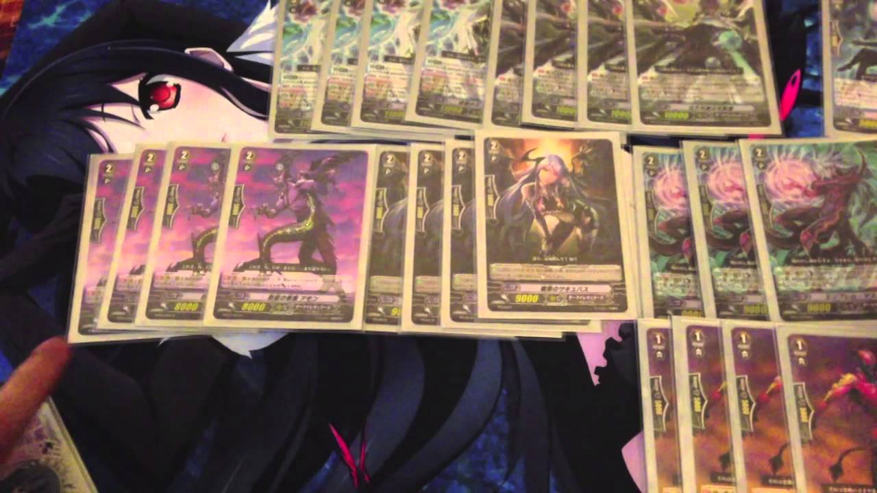 Cardfight! Vanguard: Master of Fifth Element Deck Check (Dark Irregulars)