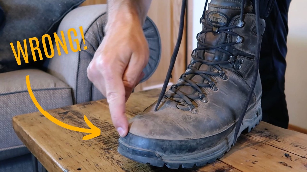 You are Lacing Your Hiking Boots WRONG!
