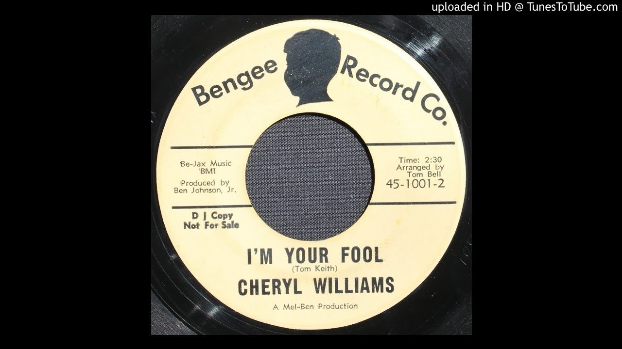 Cheryl Williams - I'm Your Fool - 1964 Soul Music