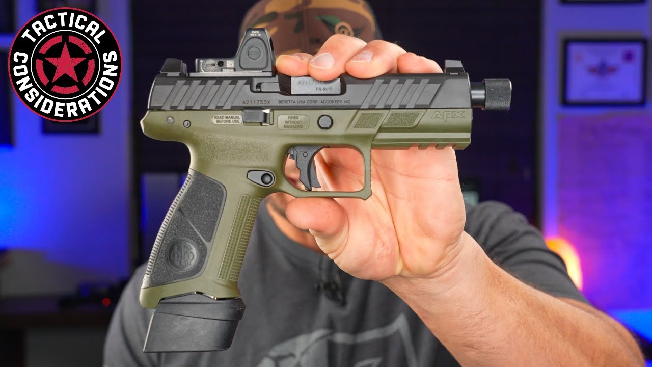 Тактический пистолет Beretta Apx A1 серьезно недооценен