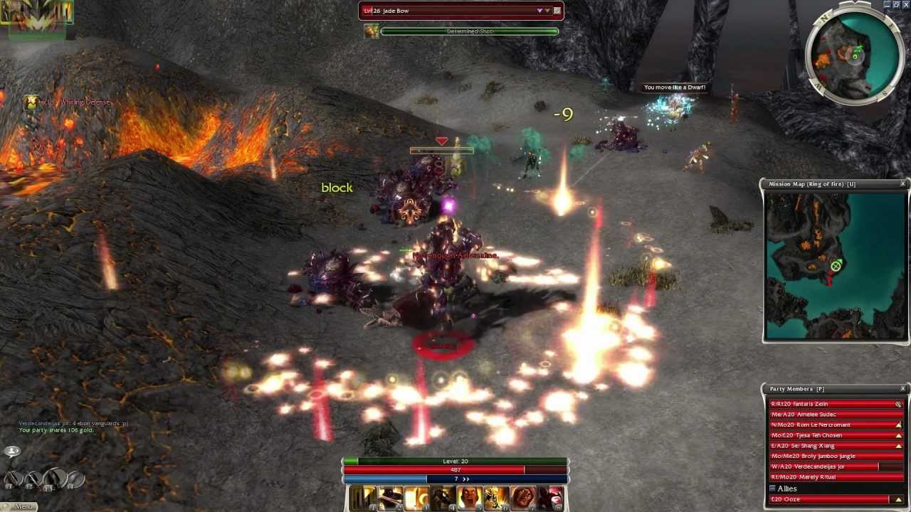 Guild Wars - Zaishen Mission: Ring Of Fire {Part 1/2} [Hard Mode] (1080p)