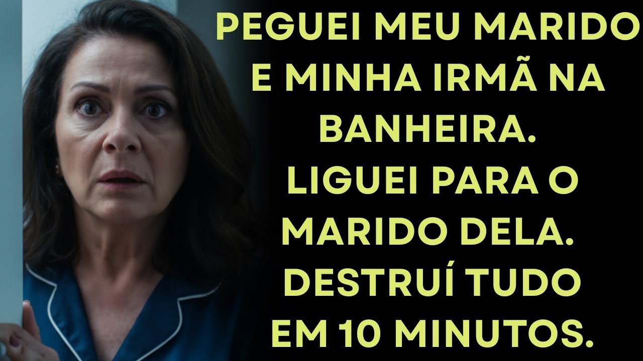 Meu Marido Estava na Banheira Com Minha Irmã — Dez Minutos Depois, o Marido Dela Chegou