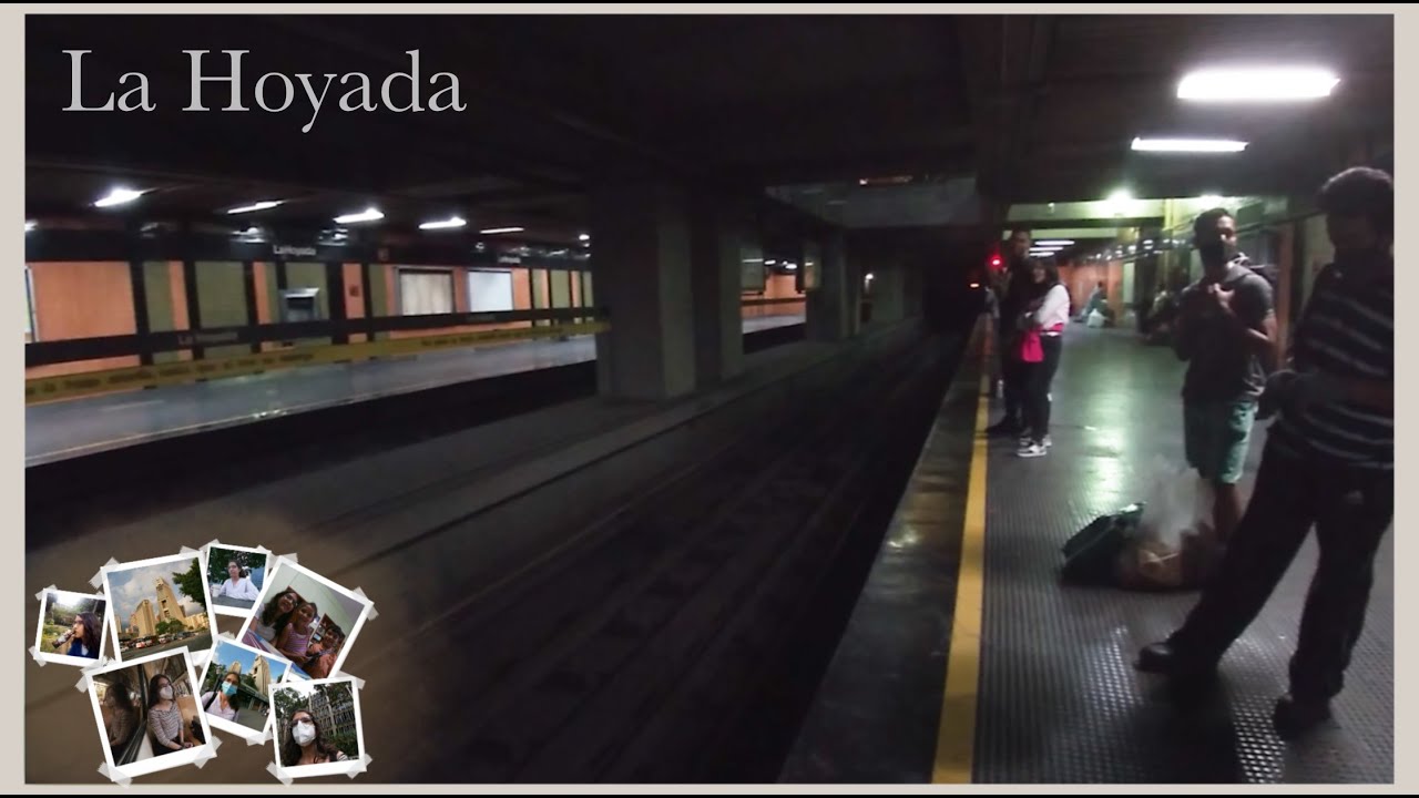 Solo funcionaba UN andén en La Hoyada (2021) | L1 Metro de Caracas