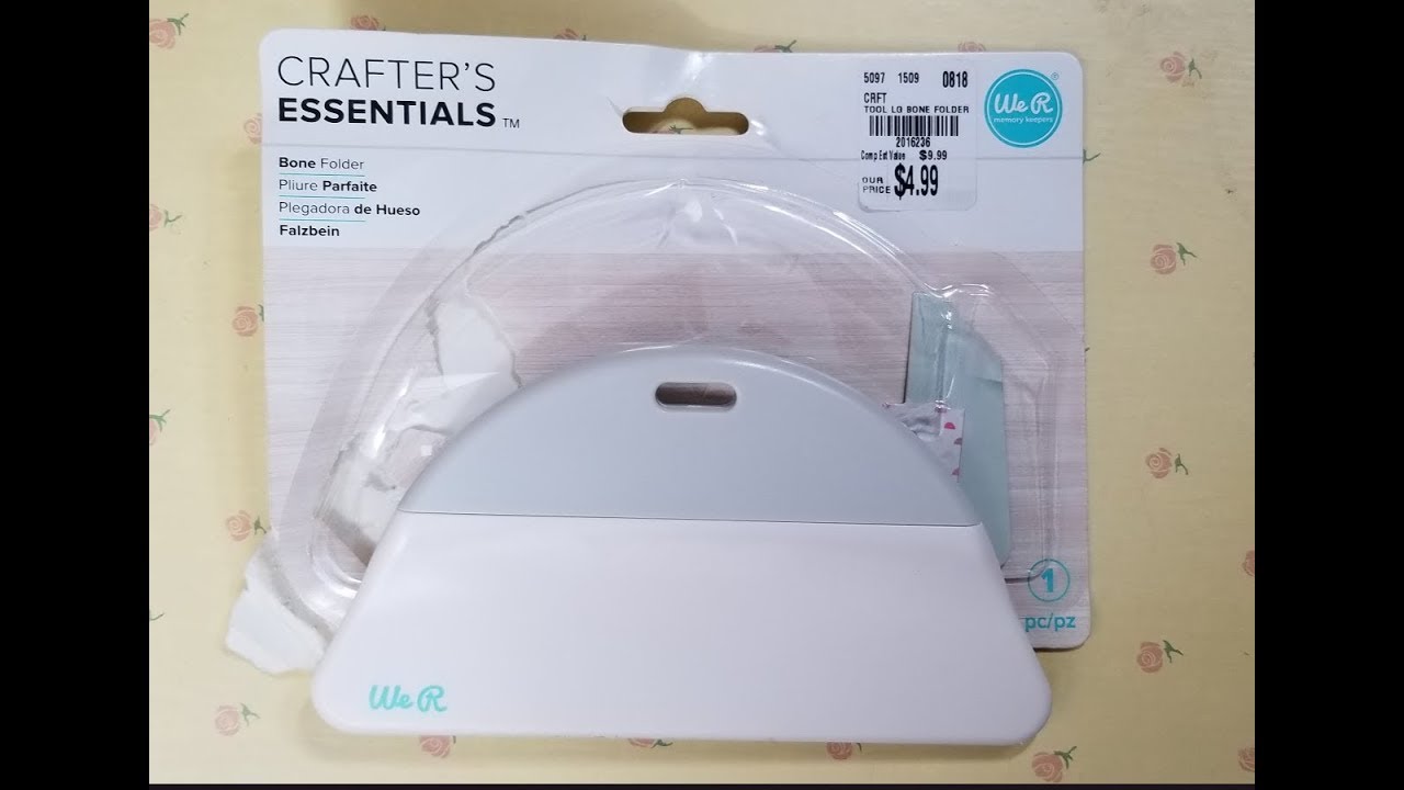 Tuesday Morning Crafts-We R Memory Keepers Oversized Bone Folder