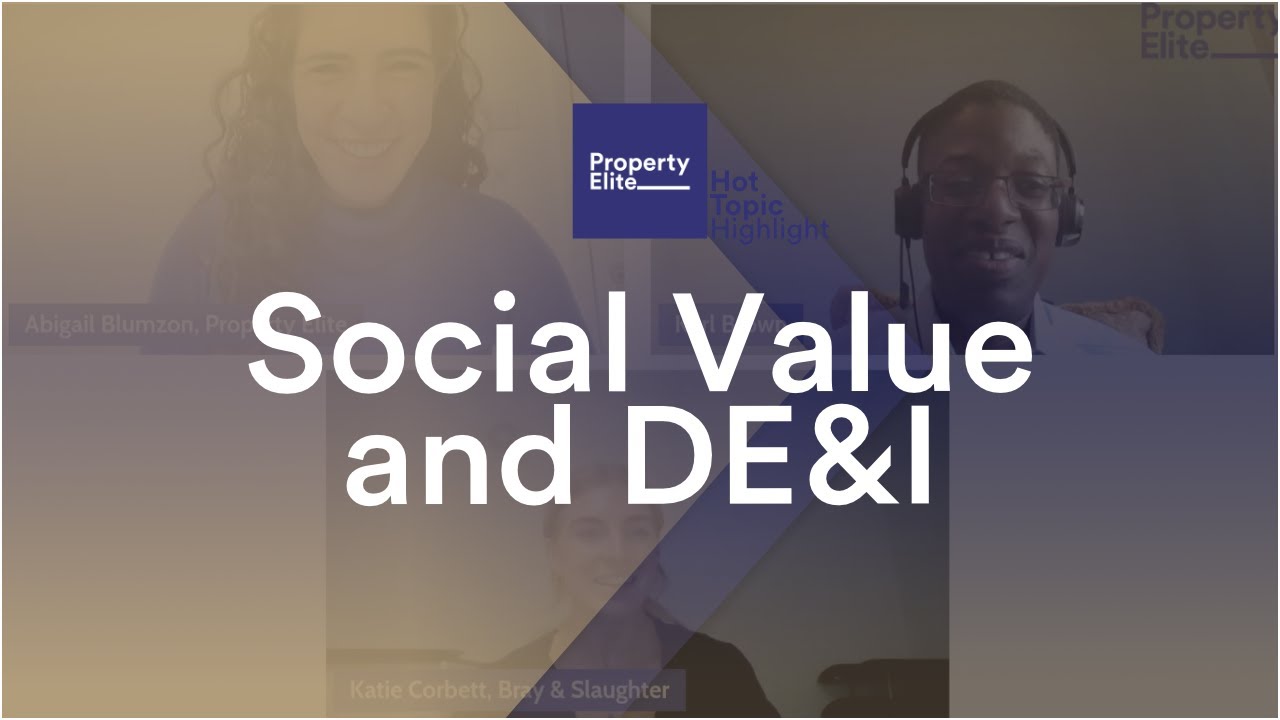 Social Value and DE&I (Part 1) - Hot Topic Highlight (RICS APC)