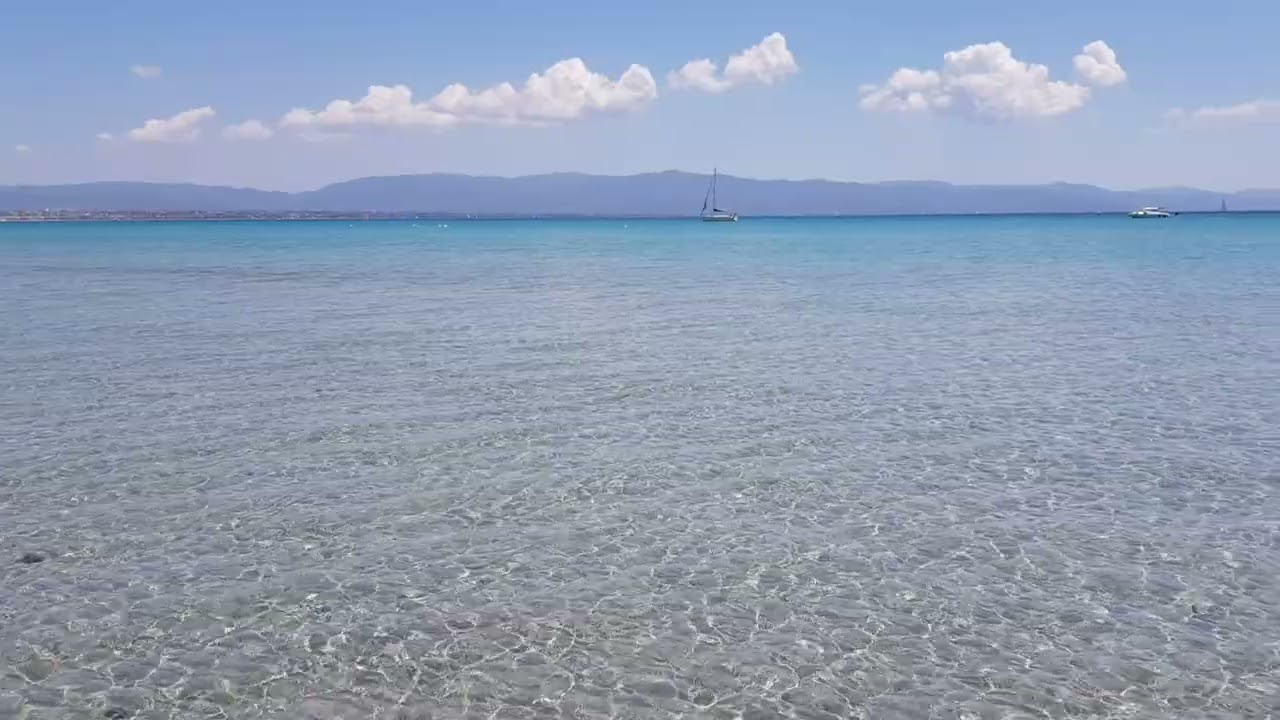 Plage du Poetto, Sardaigne