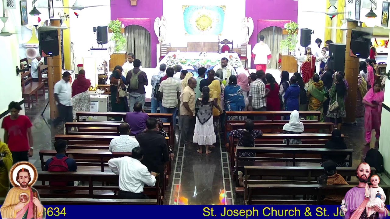 18-06-2026 Thursday 03.45 pm Holy Mass & Novena St Joseph & St Jude Shrine Thevara