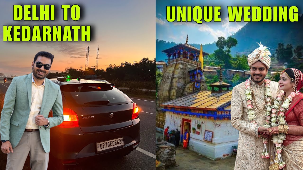 Delhi To Kedarnath Drive For This Never Seen Before Wedding Destination | Triyugi Narayan Temple |