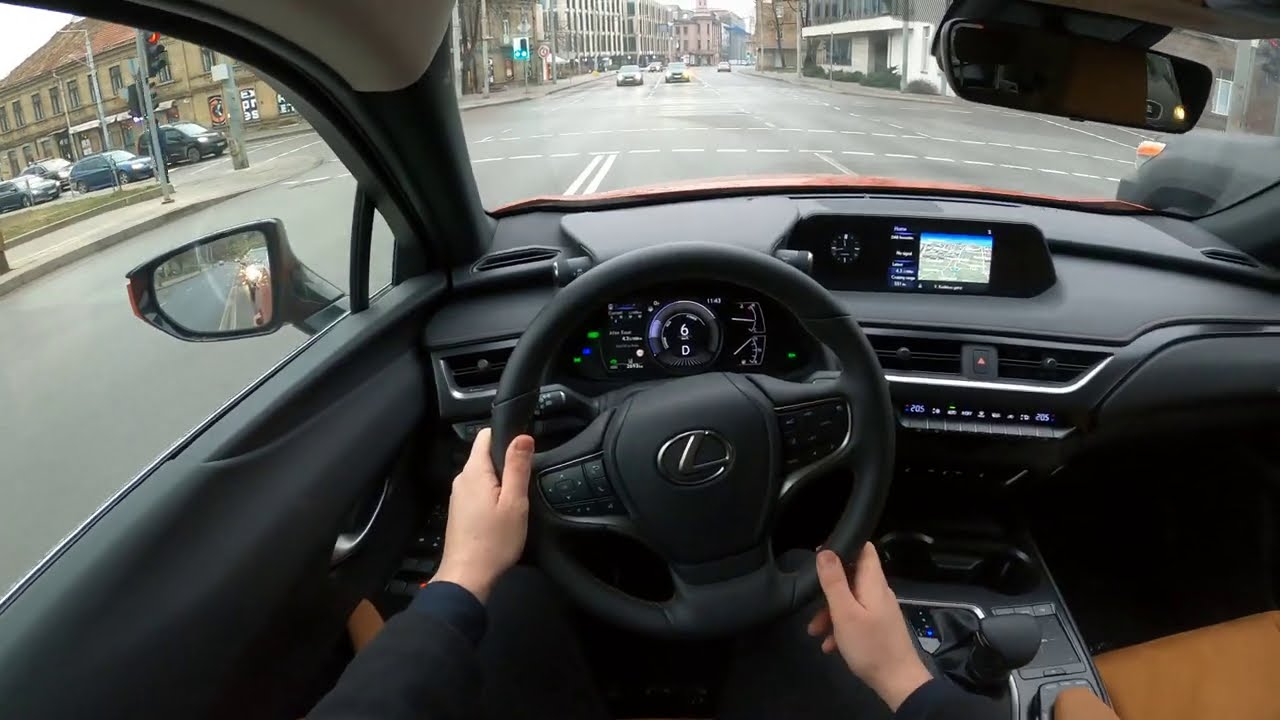NEW Lexus UX 250h only 3.6l for 100km! 2.0 hybrid 177HP - POV Test Drive.