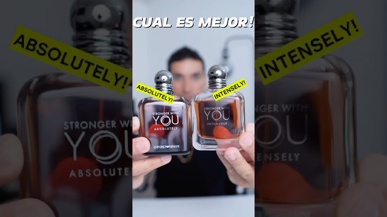 Cual les gusta mas?la Absolutely o la Intensely? #perfume #fragrance #cologne #parati #fyp #tiktok