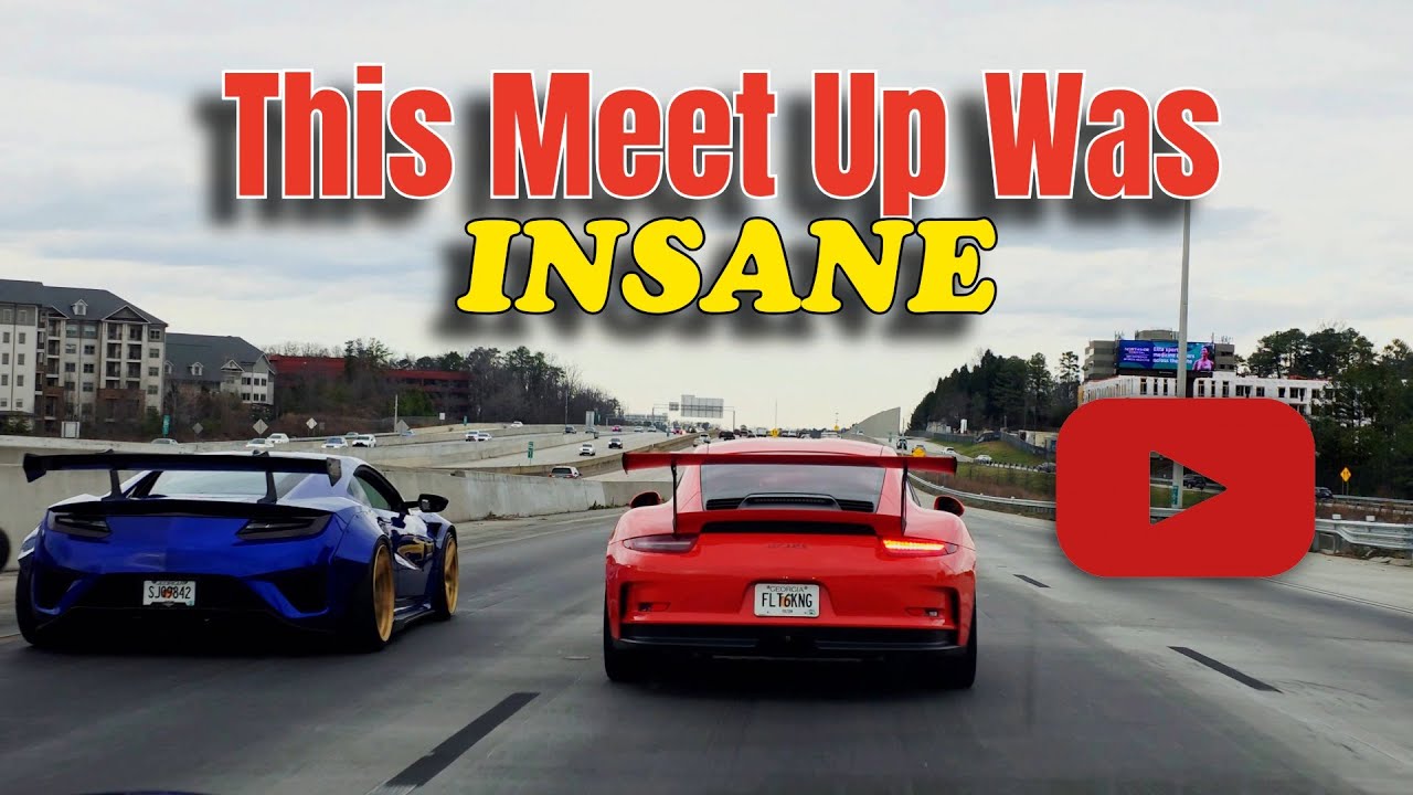 INSANE Pop-Up Car Meet | GT3 RS, Ferrari 296 GTS, Corvette E-Ray