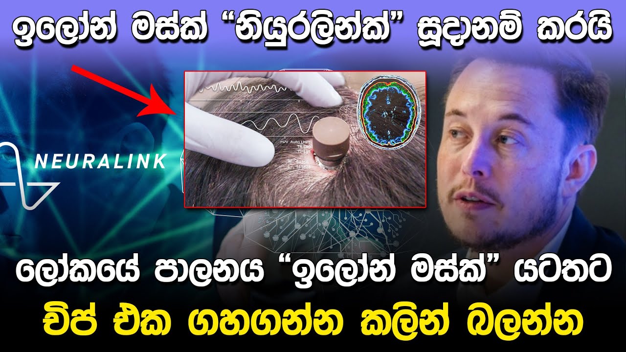 ඉලෝන් මස්ක් “නියුරලින්ක්” සූදානම් කරයි. | Elon Musk Neuralink Project |