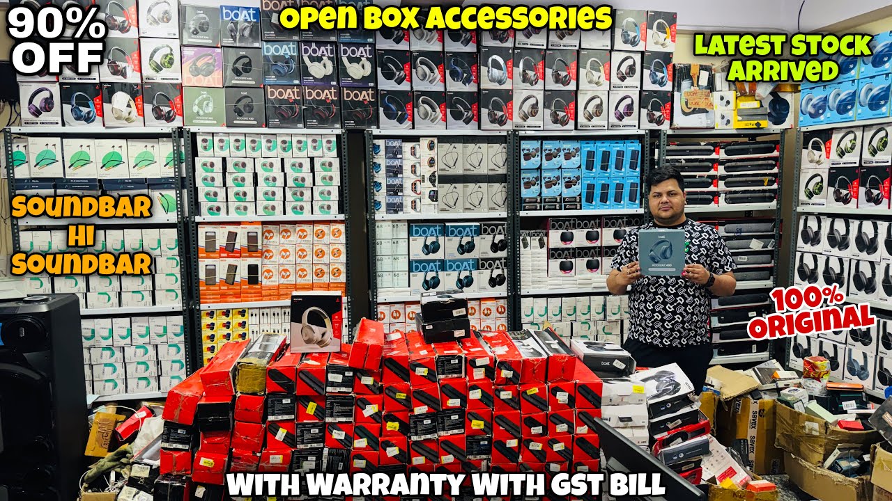 Open Box Accessories| With Warranty With Gst Bill | Headphones and Soundbar Sale | Dl84vlogs