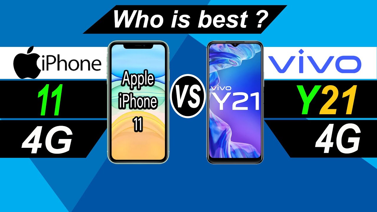 iphone 11 vs vivo y21