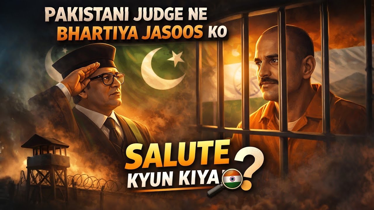 Pakistani Judge Ne Bharatiya Jasoos Ko Salute Kyun Kiya? 