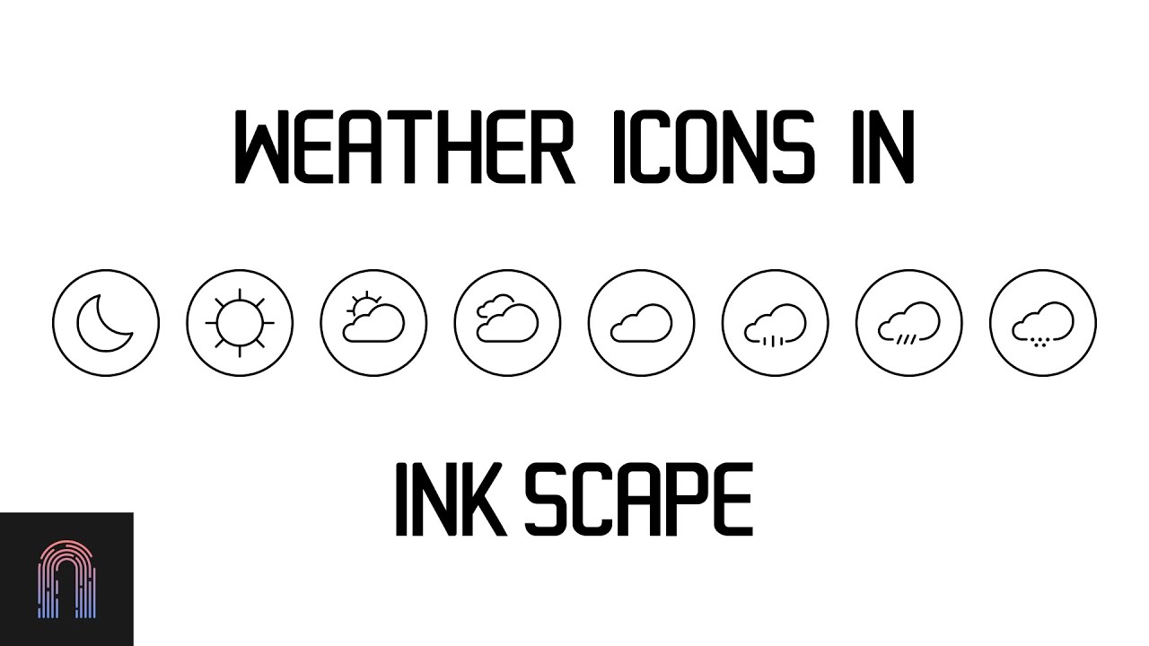 Create Weather Icons using Inkscape