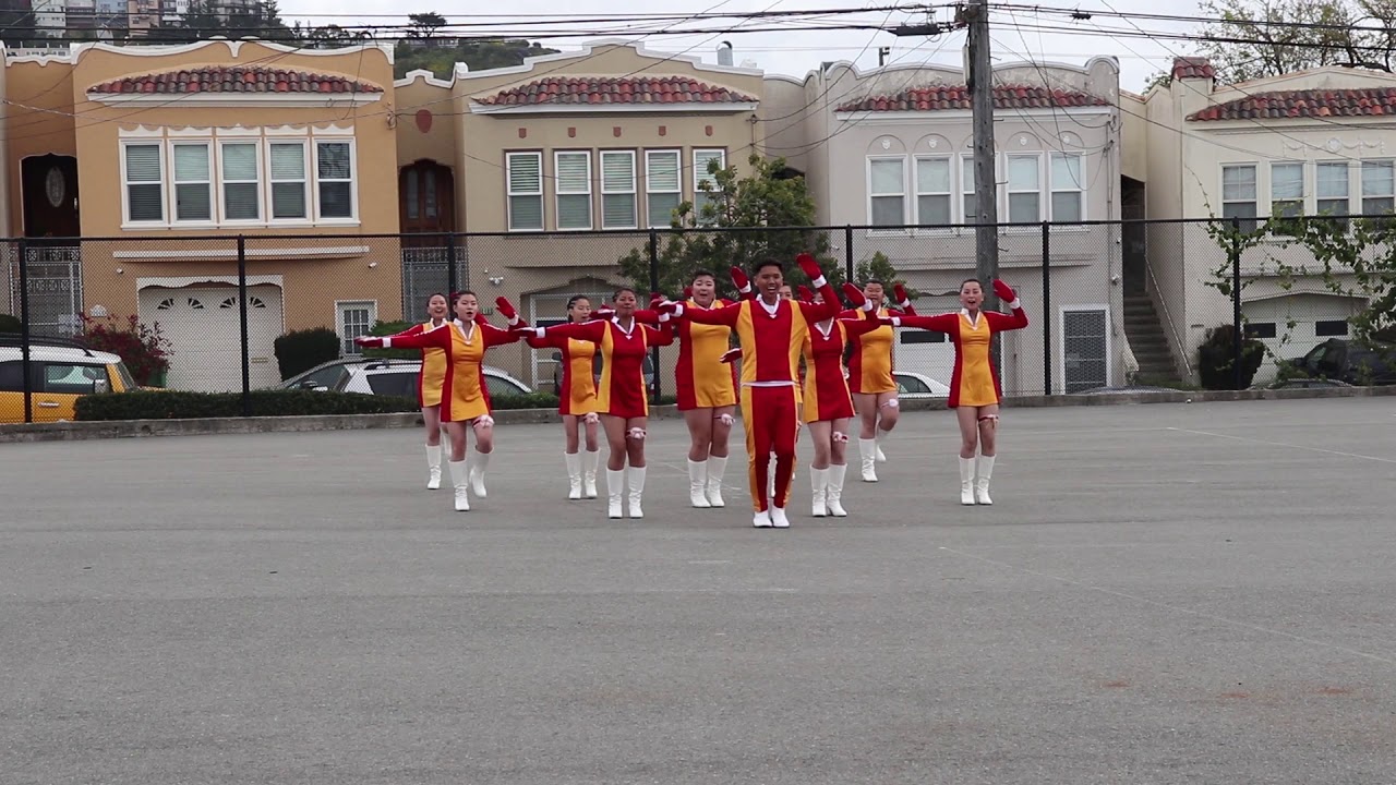 San Francisco JROTC Brigade Spring Competition 2017-2018 - Lincoln - Exhibition Drill Team