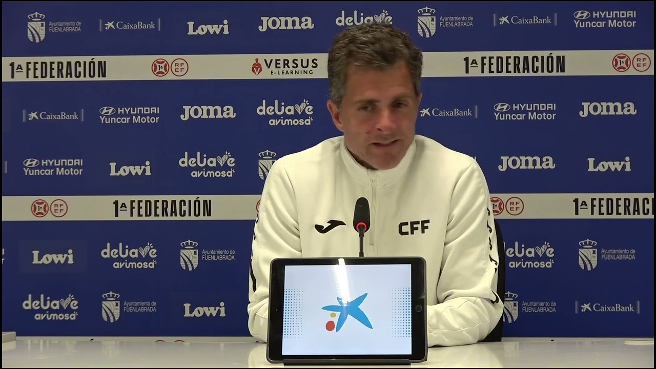 Rueda de prensa previa Diego Nogales #AtletiBFuenla