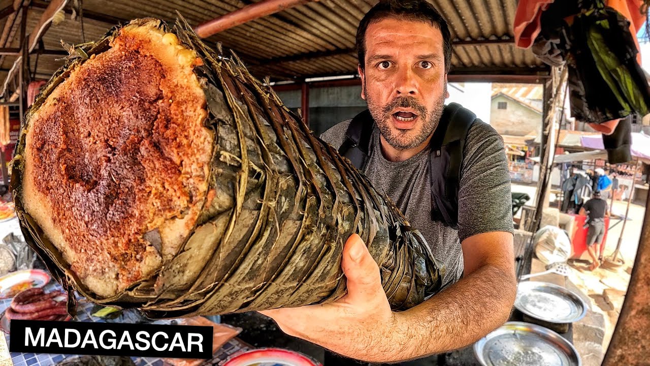 Provei a comida mais EXÓTICA de Madagascar!! 😳 🇲🇬