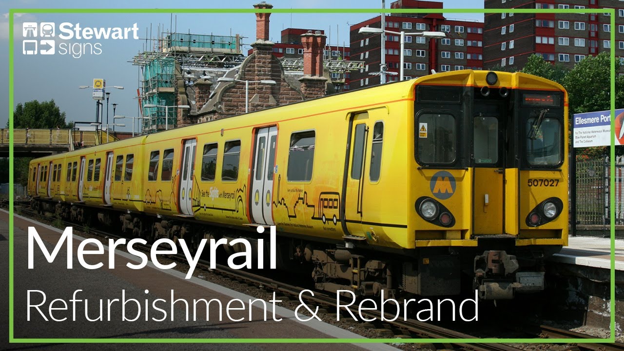 Merseyrail: Fleet Refurbishment and Rebrand Case Study | Stewart Signs Rail