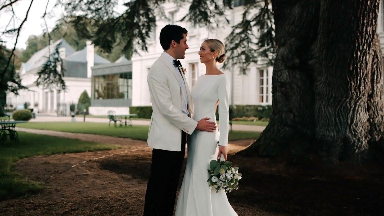 Mariage américain au Château de Rochecotte à Tours