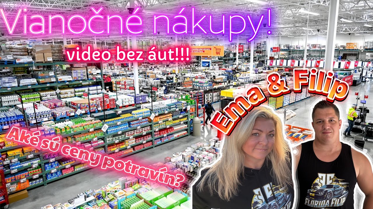 Vianočné nákupy! Koľko stoja potraviny v USA? Vianočný špeciál časť 1