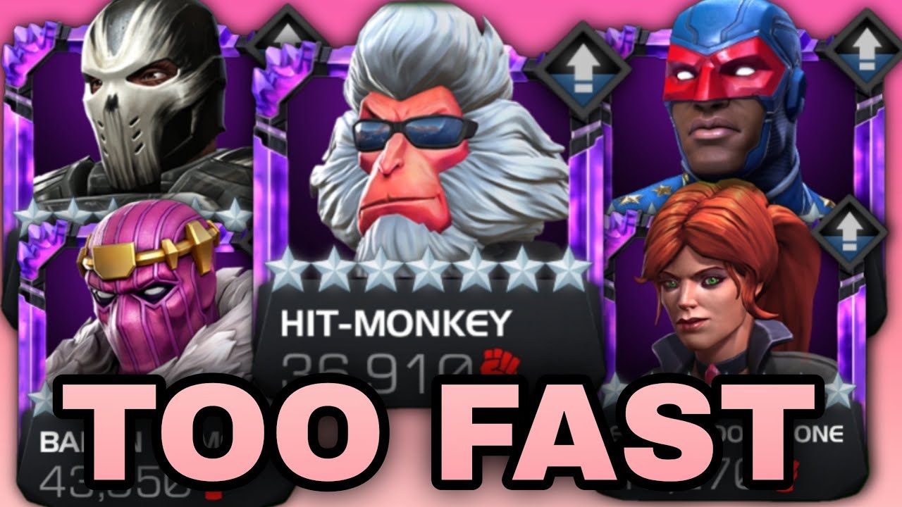 Одни из самых быстрых чемпионов MCOC