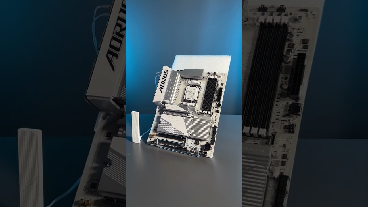 KAR BEYAZI BİR GÜZELLİK 😍 GIGABYTE B650E AORUS ELITE X AX ICE 