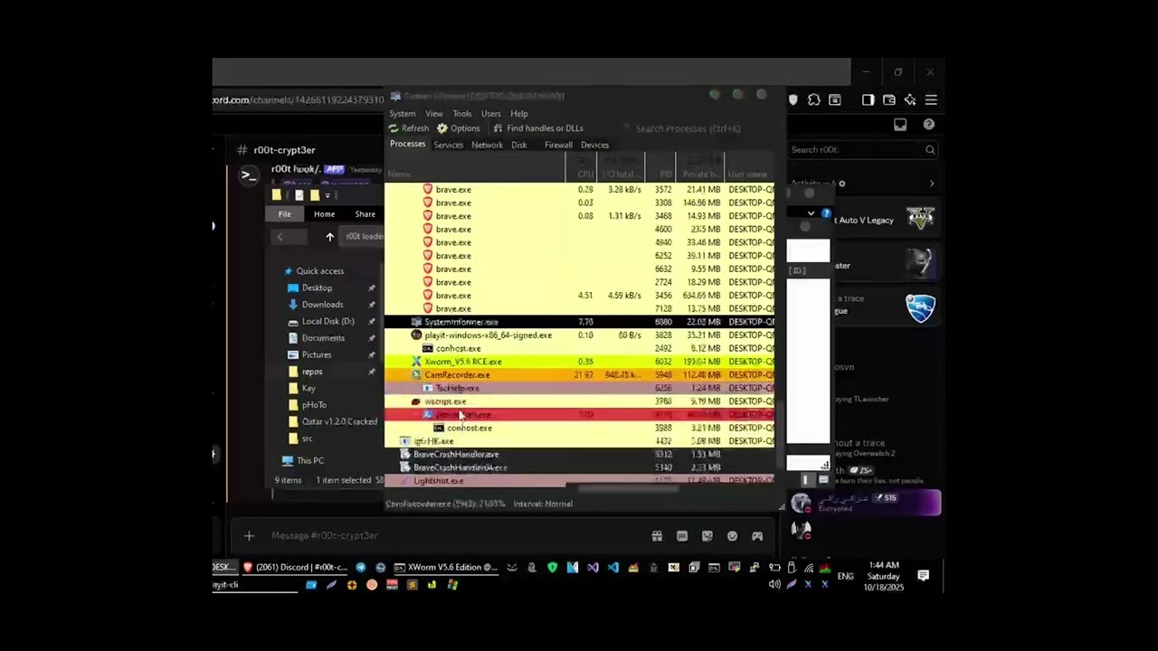 r00t FUD Crypter - Encrypt Rootkit, Grabber, XWorm Client